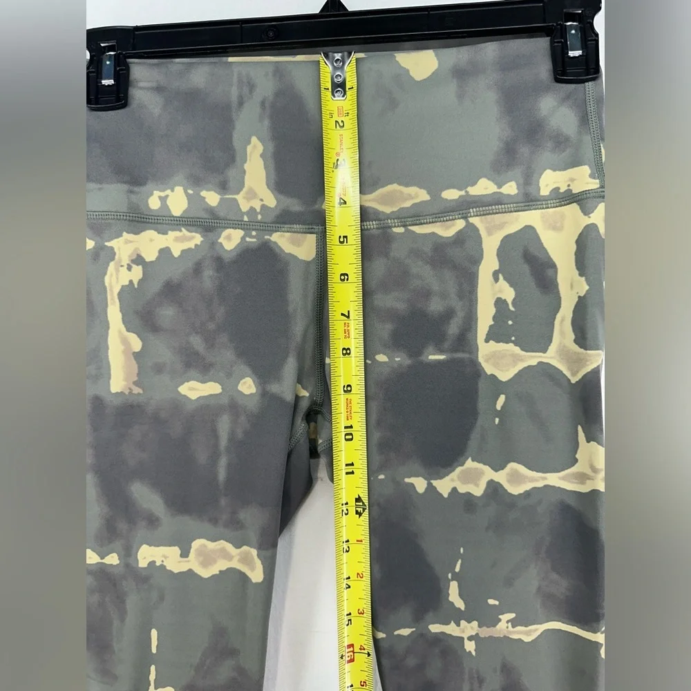 Varley Luna Legging In Golden Green Tie Dye Size Large - Picture 5 of 8